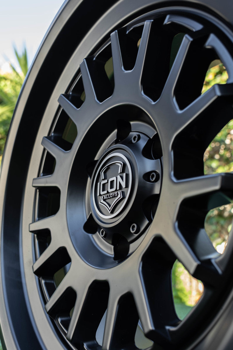 ICON Alloys Cajon 20x9 / 5x150 / 16mm / 5.625in BS Satin Bronze Wheel w/ GB Lip