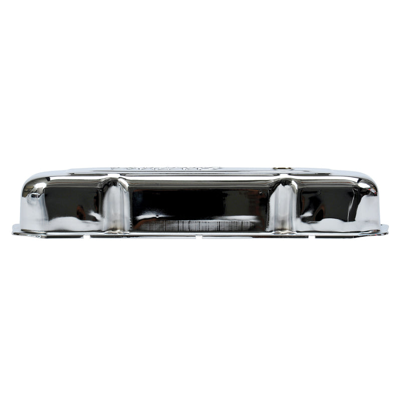 Edelbrock 4491 Valve Cover Signature Series Chrysler 1958-1979 361-440 V8 Chrome