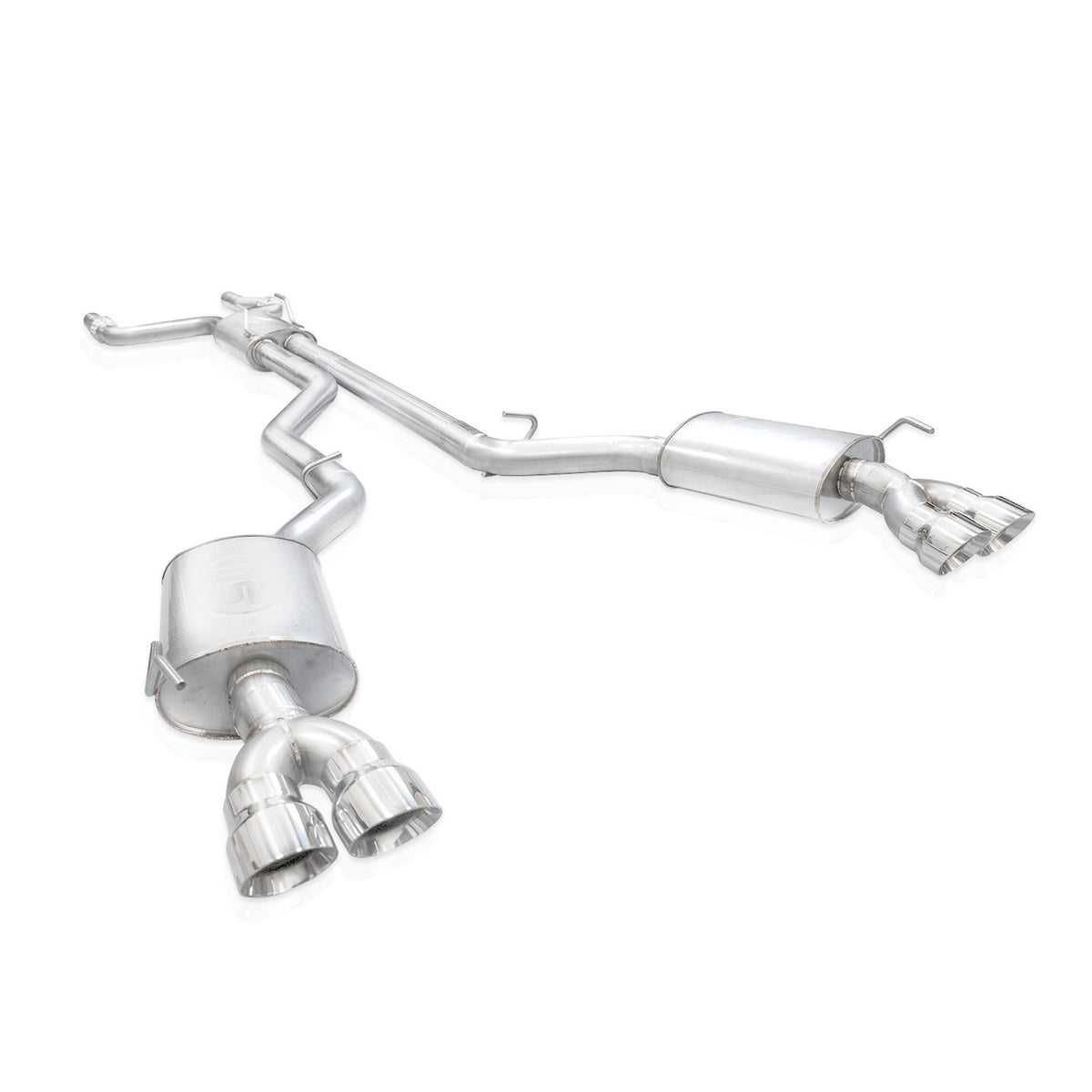 Stainless Works for 2020-2024 Ford Explorer ST Catback - Polished Tips