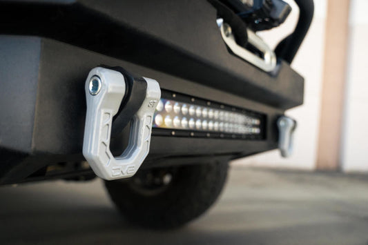 DV8 Offroad Elite Series D-Ring Shackles - Pair (Gray) - #UNSK-01GR