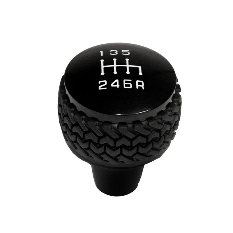 DV8 Offroad 2011-2018 Jeep JK 6-Speed Shift Knob Black - #D-JP-181112-BK