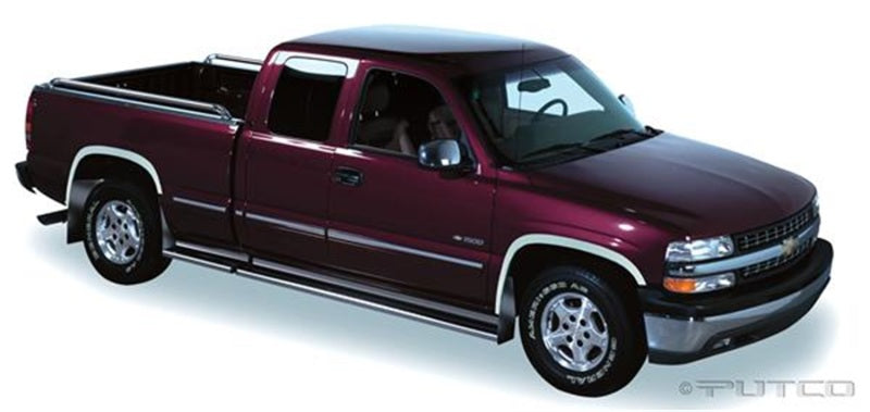 Putco for 1988-1998 Chevrolet CK / Silverado (Including Sportside) - Full without Flares Stainless Steel Fender Trim