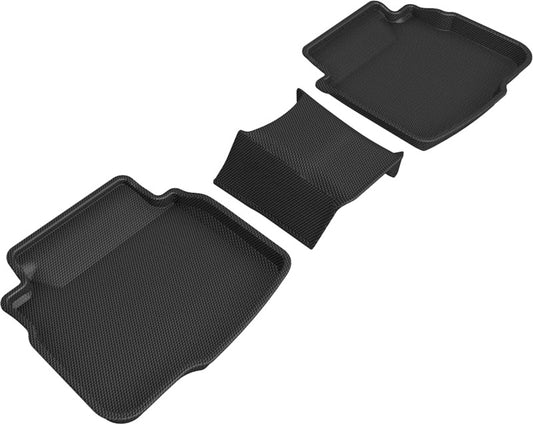 3D MAXpider Kagu Rear Floor Mats for 2020-2022 Subaru Legacy/Outback