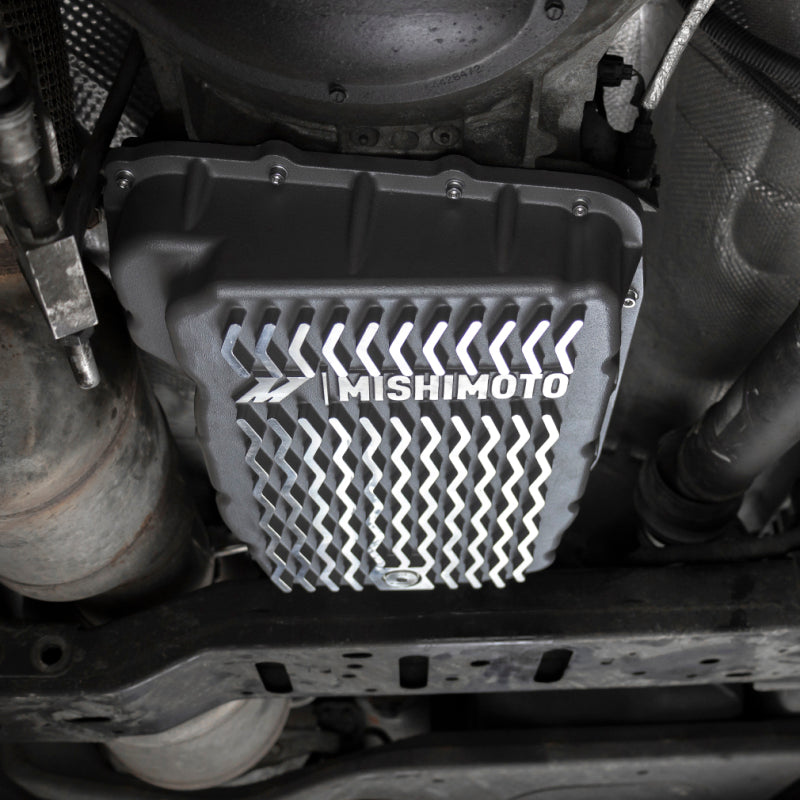Mishimoto 2007.5 + Ram 6.7L Cummins 68RFE Transmission Pan - Cast - GR - #MMTP-RAM-07