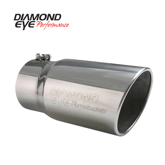 Diamond Eye 5612BRA-DE 5in Exhaust Tip | Aluminized