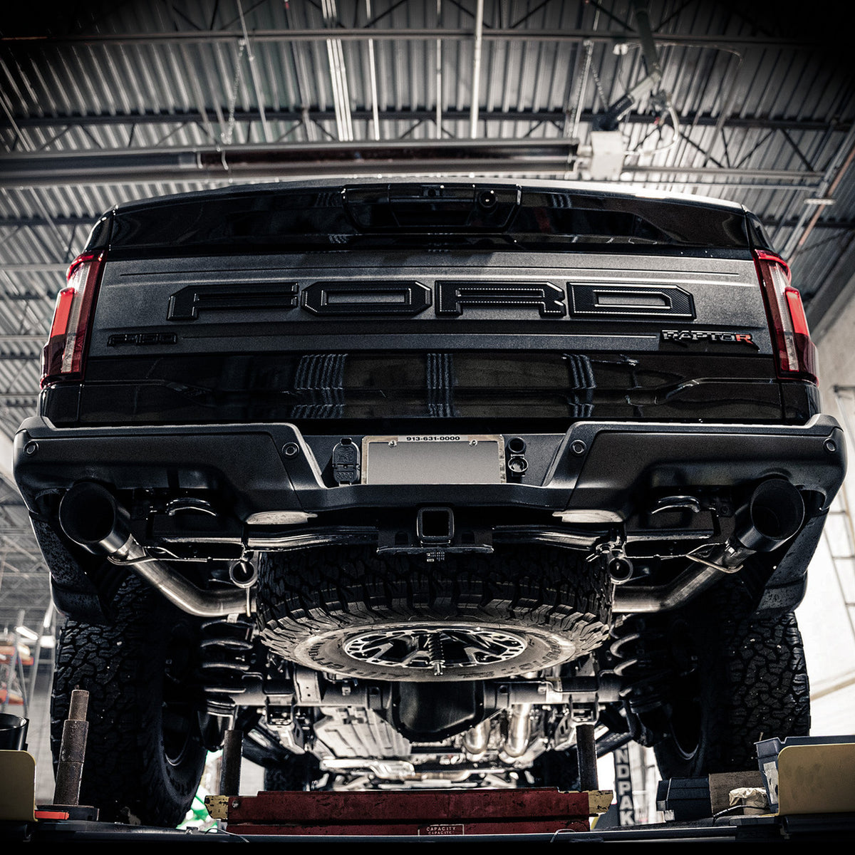 Stainless Works for 2023-2027 Ford F-150 Raptor R 3in Catback System X-Pipe Crossover