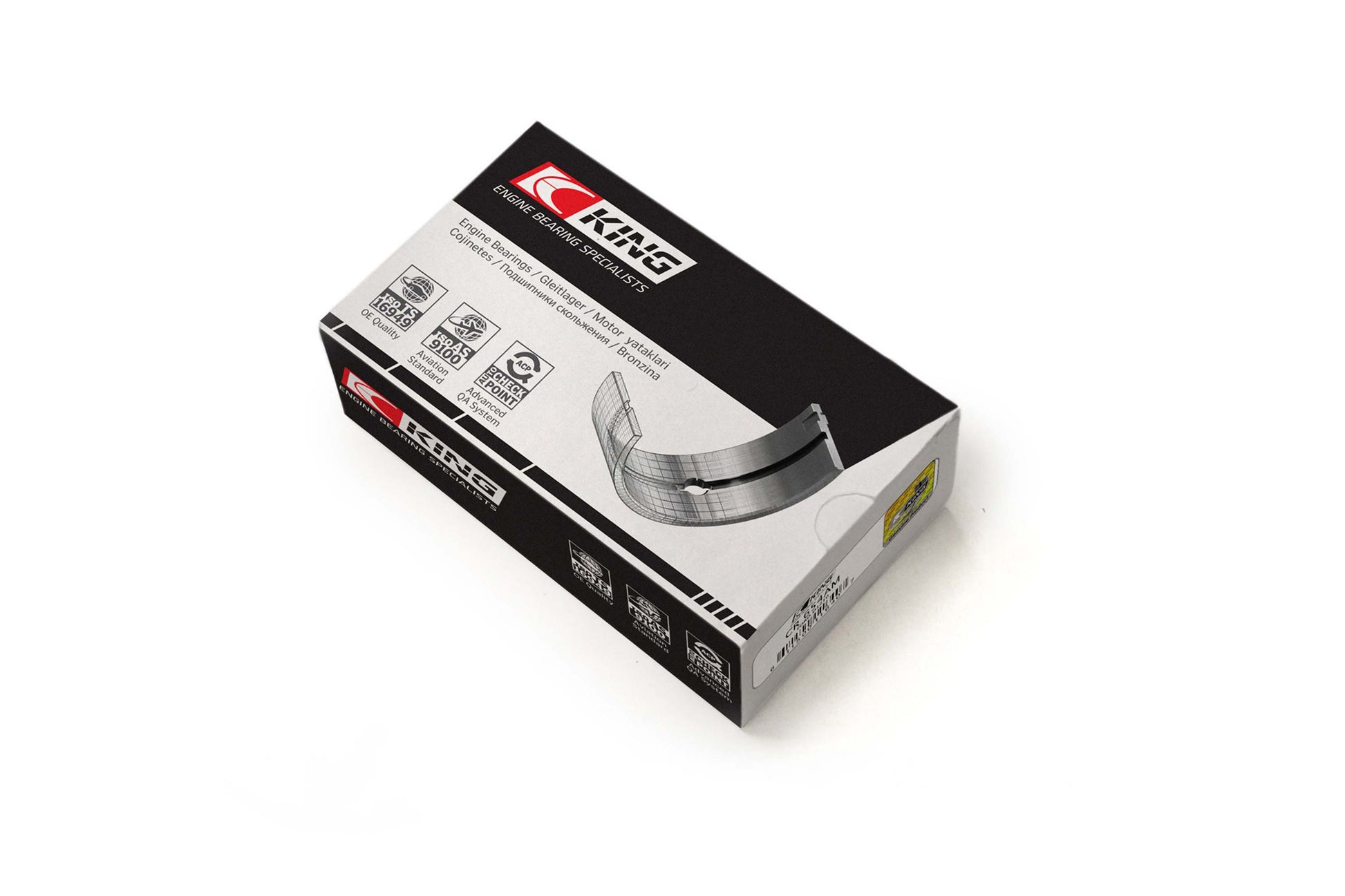 King GM 6.2 - LT1/LT4 GEN V Racing Tri-metal Rod Bearing Set CR8057XPN STDX - Fits Chevrolet, Cadillac, GMC