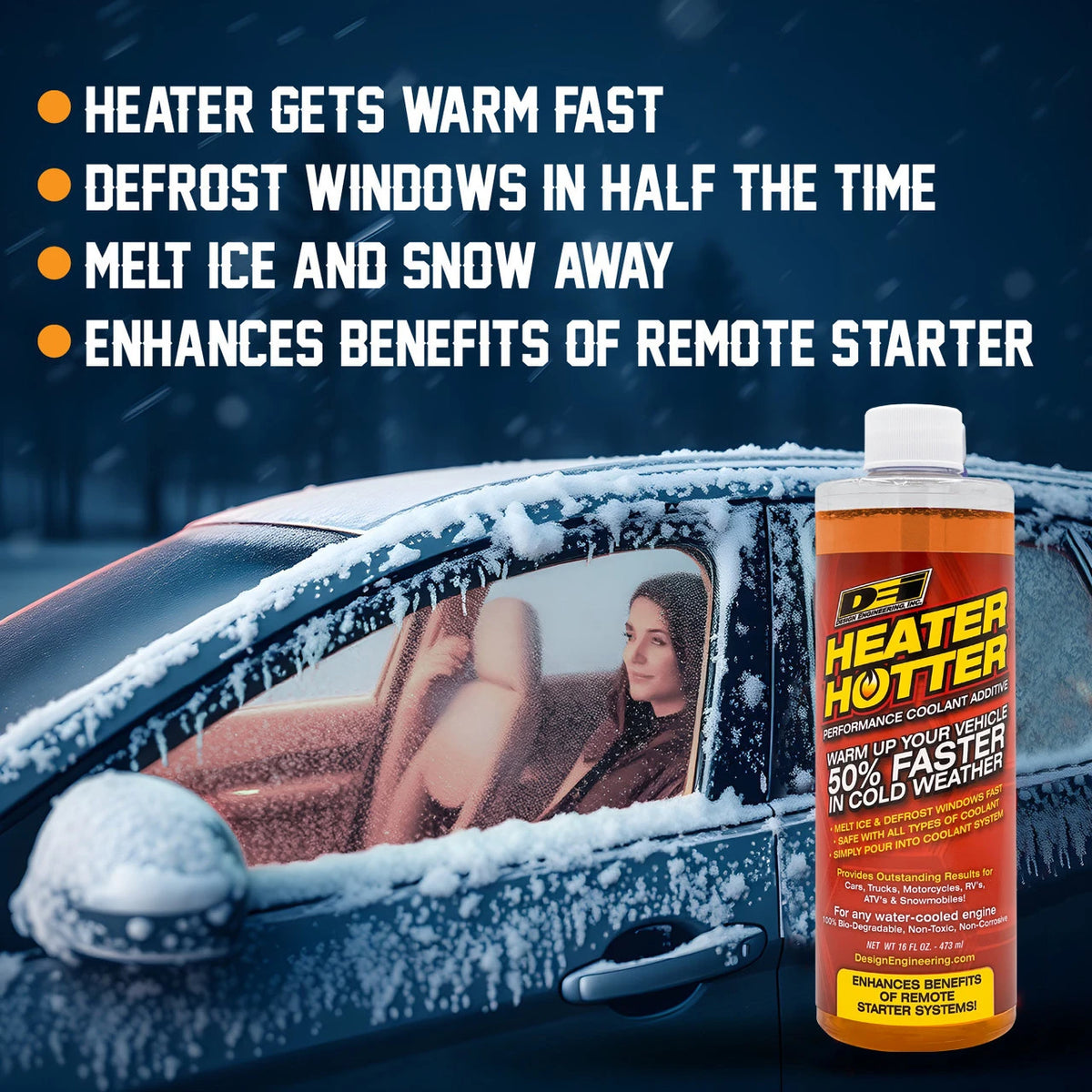 DEI Radiator Relief Heater Hotter - 16oz.