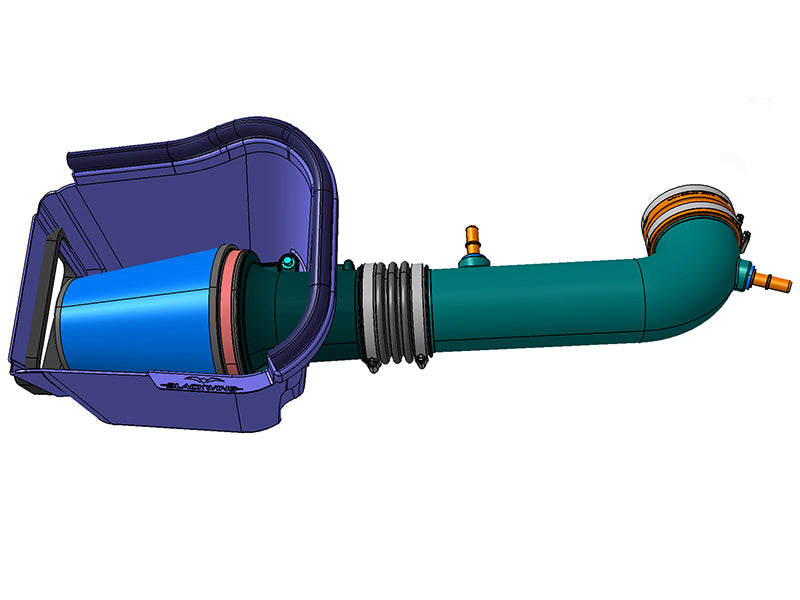 SLP Blackwing Cold-Air Intake Package for 2014-2017 Chevrolet/GMC/Cadillac 5.3L and 6.2L Truck and SUV