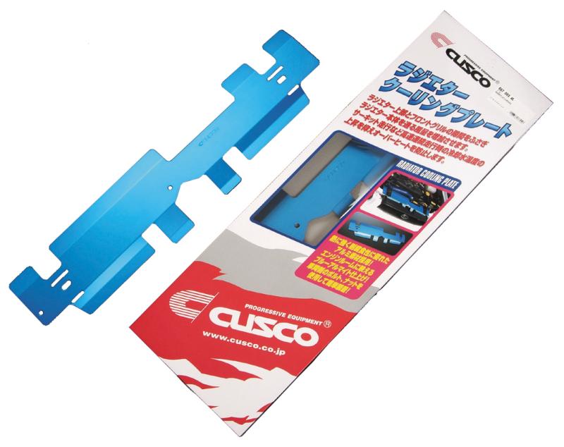 Cusco Radiator Cooling Plate GDA GDB Impreza Blue 667 003 AL