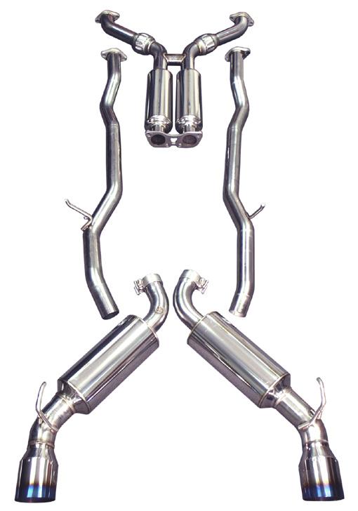 Injen 08-11 Lancer 4cyl 2.0L & 2.4L (All trim levels) 60mm Axle-Back Exhaust - #SES1836TT