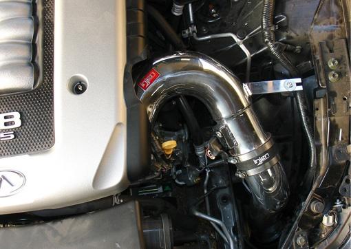 Injen 06-08 M45 4.5L V8 Polished Cold Air Intake - #SP1996P