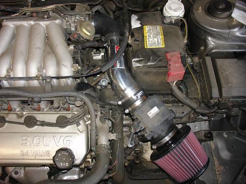 Injen 00-05 Eclipse / 00-03 Galant / 01-04 Sebring / 01-04 Stratus 3.0L V6 Polished Short Ram Intake - #SP1845P