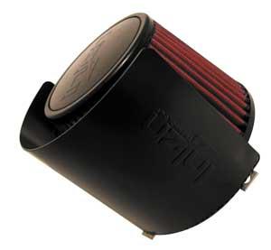 Injen Aluminum Air Filter Heat Shield Universal Fits 2.50 2.75 3.00 Black - #HS5000BLK
