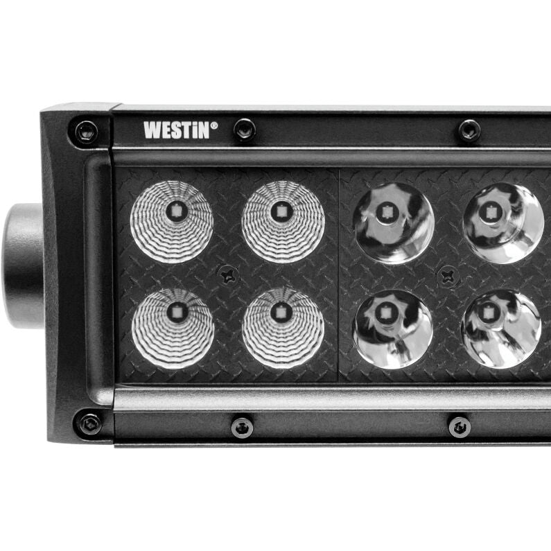 Westin 09-12212-40C B-FORCE LED Light Bar Double Row 20 inch Combo with 3W Cree Black