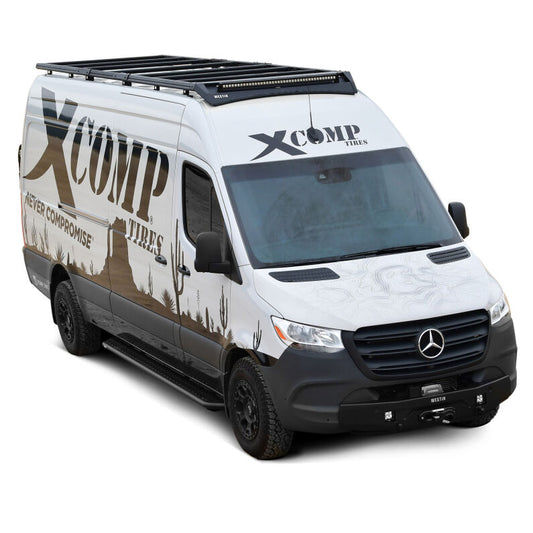 Westin 15-00025 Mesa Roof Rack for 2019-2026 Mercedes-Benz Sprinter Textured Black