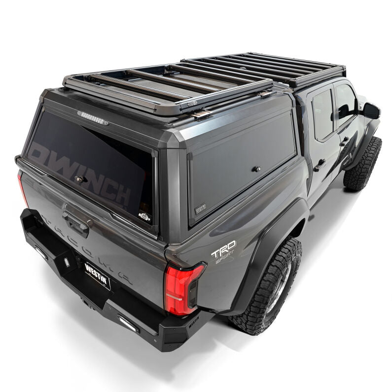 Westin 15-00145 EXP Roof Rack for Mid Size EXP Truck Cap (RACK ONLY NO CAP) 45x55in. Textured Black