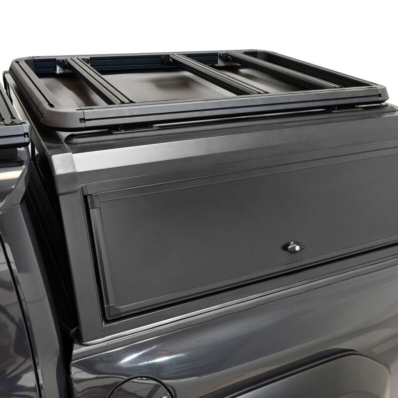Westin 15-00145 EXP Roof Rack for Mid Size EXP Truck Cap (RACK ONLY NO CAP) 45x55in. Textured Black