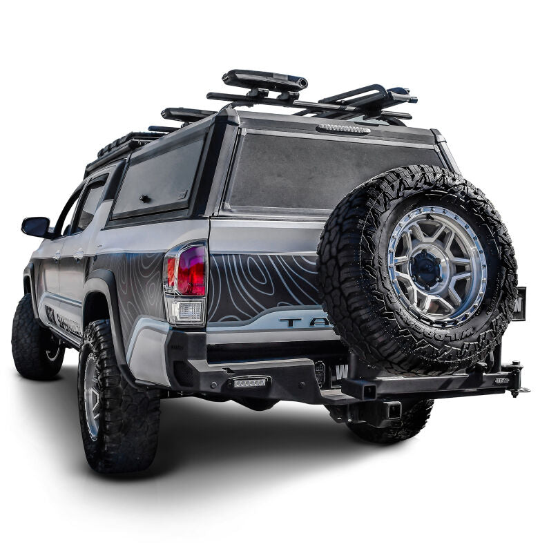 Westin 16-11065 EXP Truck Cap Complete Kit A + BS for 2016-2023 Toyota Tacoma 5.2ft. Bed