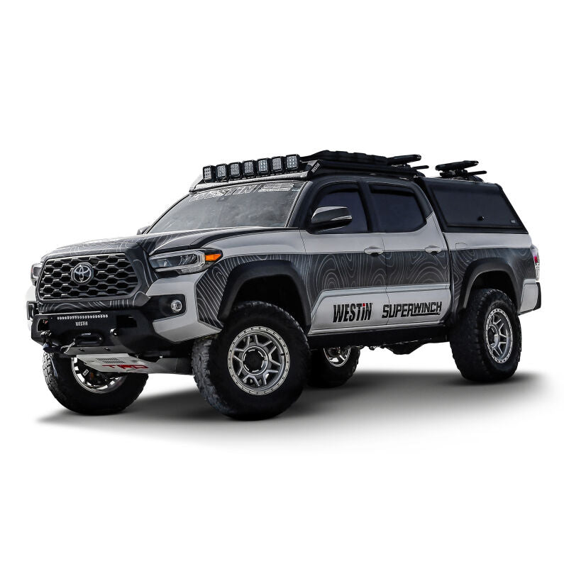 Westin 16-11065 EXP Truck Cap Complete Kit A + BS for 2016-2023 Toyota Tacoma 5.2ft. Bed