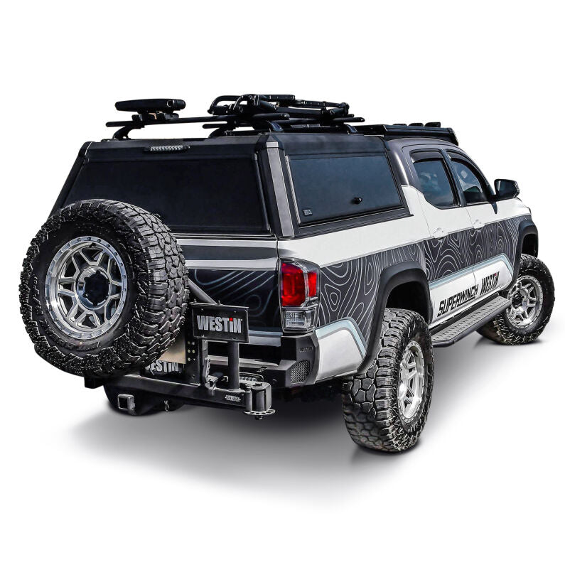 Westin 16-11065 EXP Truck Cap Complete Kit A + BS for 2016-2023 Toyota Tacoma 5.2ft. Bed