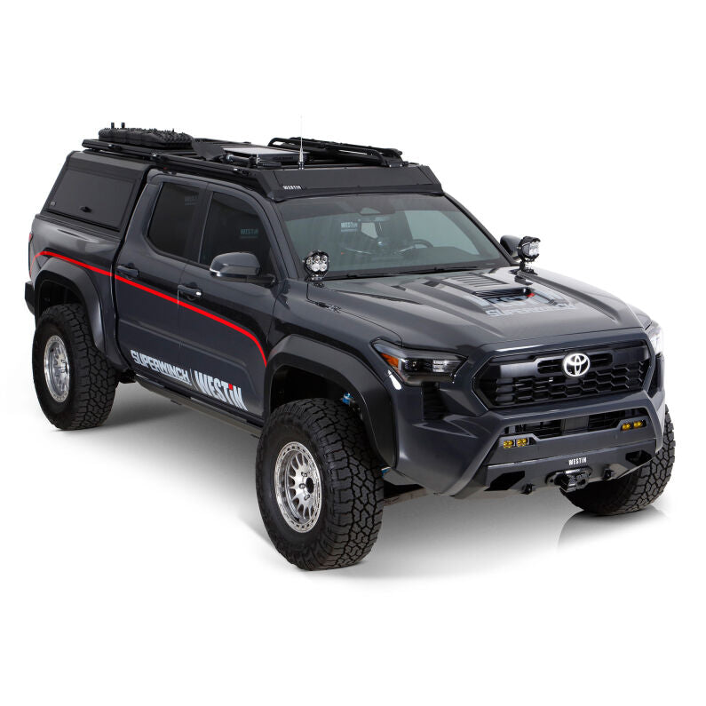 Westin 16-12785S EXP Truck Cap for 2024-2026 Toyota Tacoma 5ft. Bed Black