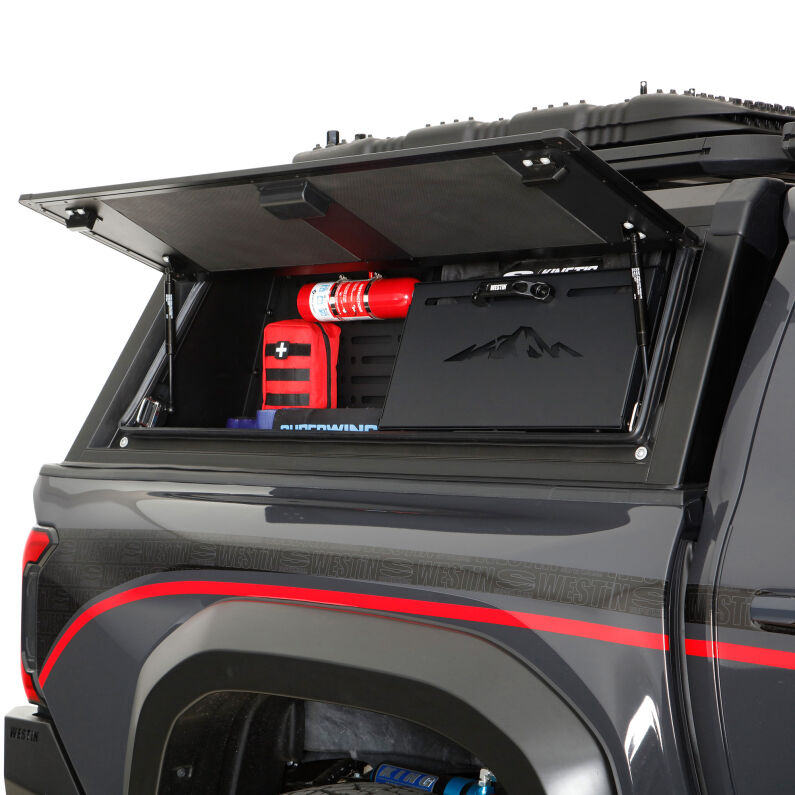 Westin 16-12785S EXP Truck Cap for 2024-2026 Toyota Tacoma 5ft. Bed Black