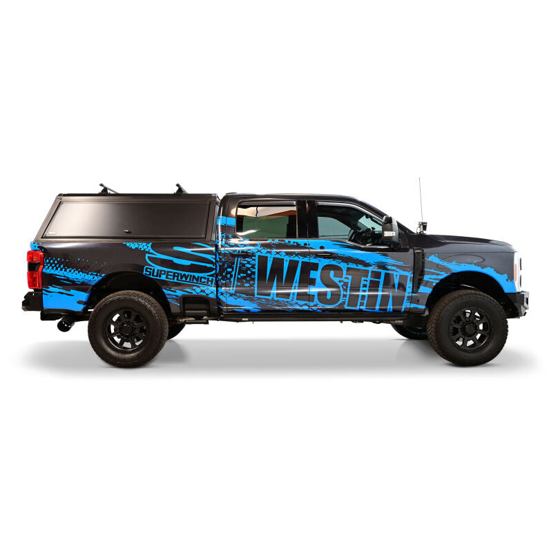Westin 16-14685 EXP Truck Cap Complete Kit for 2023-2026 Ford F-250/350 Crew Cab 6.8ft Bed Black