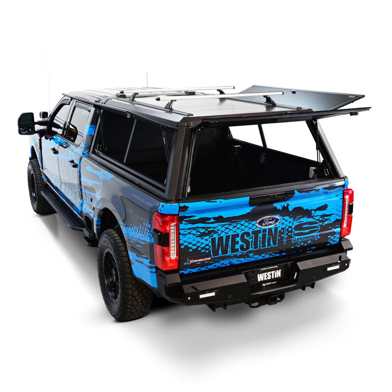 Westin 16-14685 EXP Truck Cap Complete Kit for 2023-2026 Ford F-250/350 Crew Cab 6.8ft Bed Black