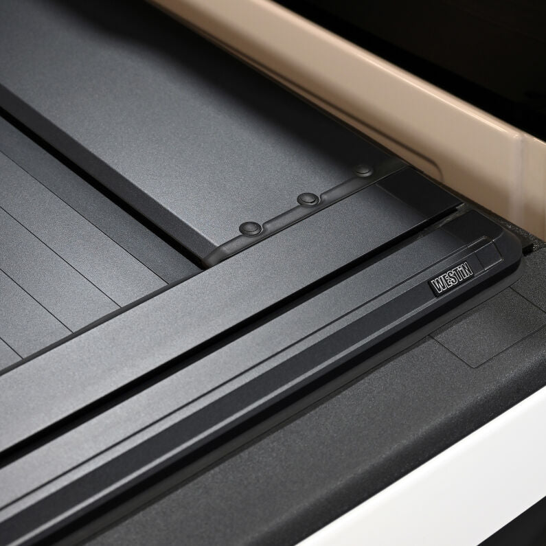 Westin 19-54025 Electric Retractable Tonneau Cover for 2019-2026 Ram 2500/3500 6.4ft Bed Black