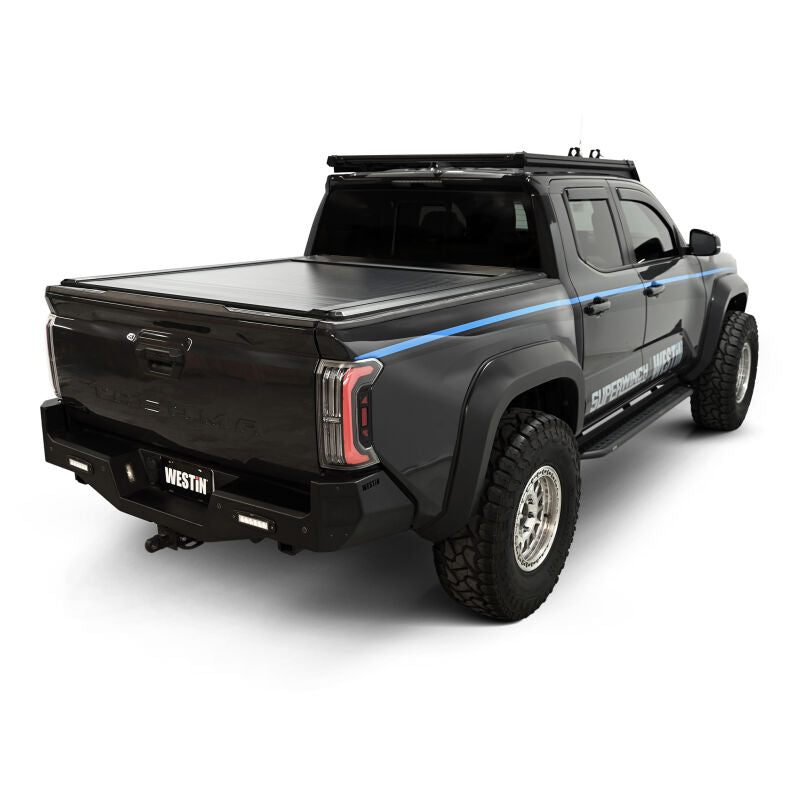 Westin 19-62785 Manual Retractable Tonneau Cover for 2024-2026 Toyota Tacoma 5ft Bed Black