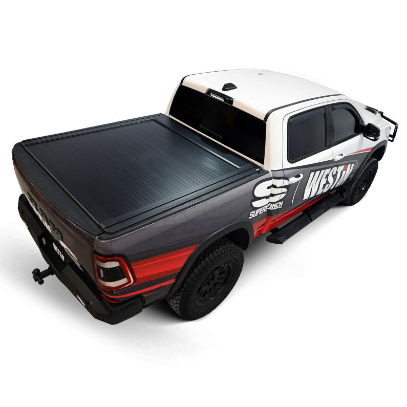 Westin 19-64705 Manual Retractable Tonneau Cover for 2019-2026 Ram 1500 5ft 7in Bed Black