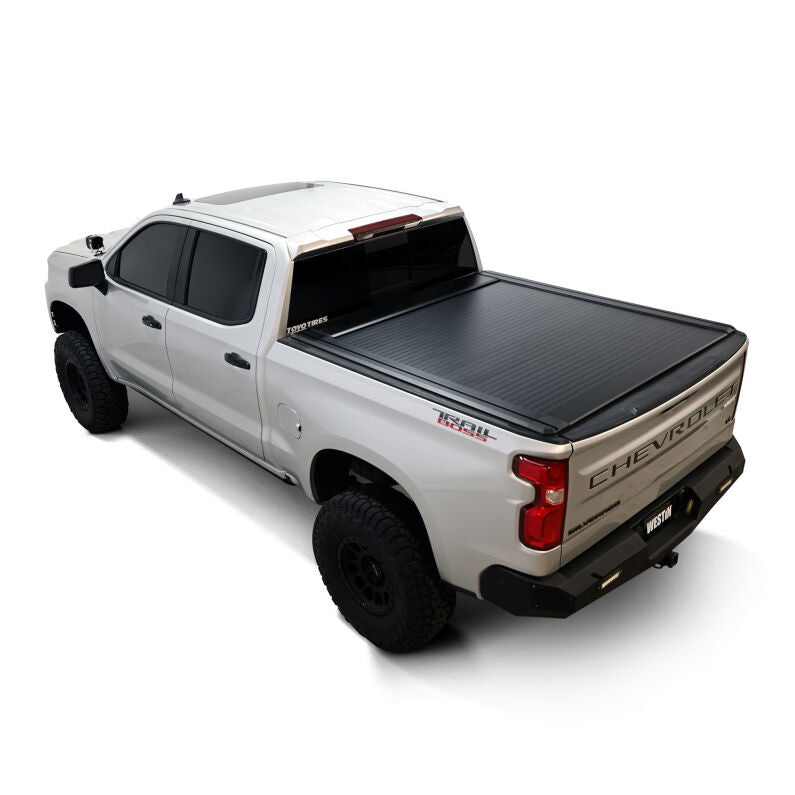 Westin 19-64745 Manual Retractable Tonneau for 2019-2026 Silverado/Sierra 1500 Black