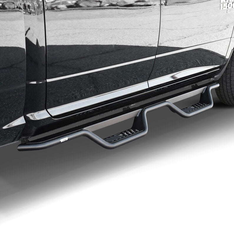 Westin 20-13565 Outlaw Drop Nerf Step Bars for 2009-2026 Ram 1500 Classic Crew Cab Textured Black
