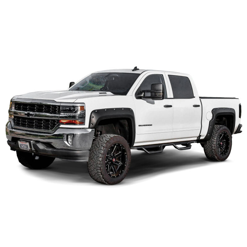 Westin 20-13725 Outlaw Nerf Bars for 2014-2019 Chevrolet Silverado / GMC Sierra Crew Cab
