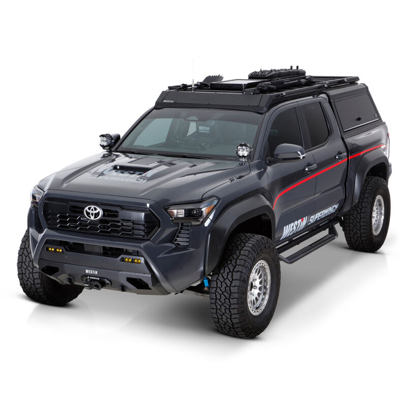 Westin 20-42785 Outlaw Drop Running Boards for 2024-2026 Toyota Tacoma Double Cab Textured Black