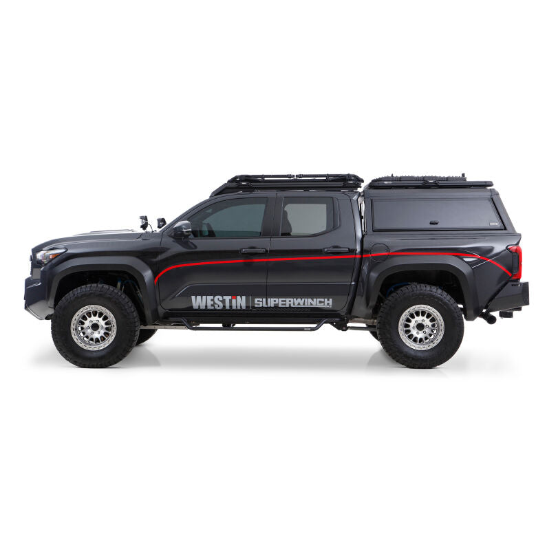 Westin 20-42785 Outlaw Drop Running Boards for 2024-2026 Toyota Tacoma Double Cab Textured Black