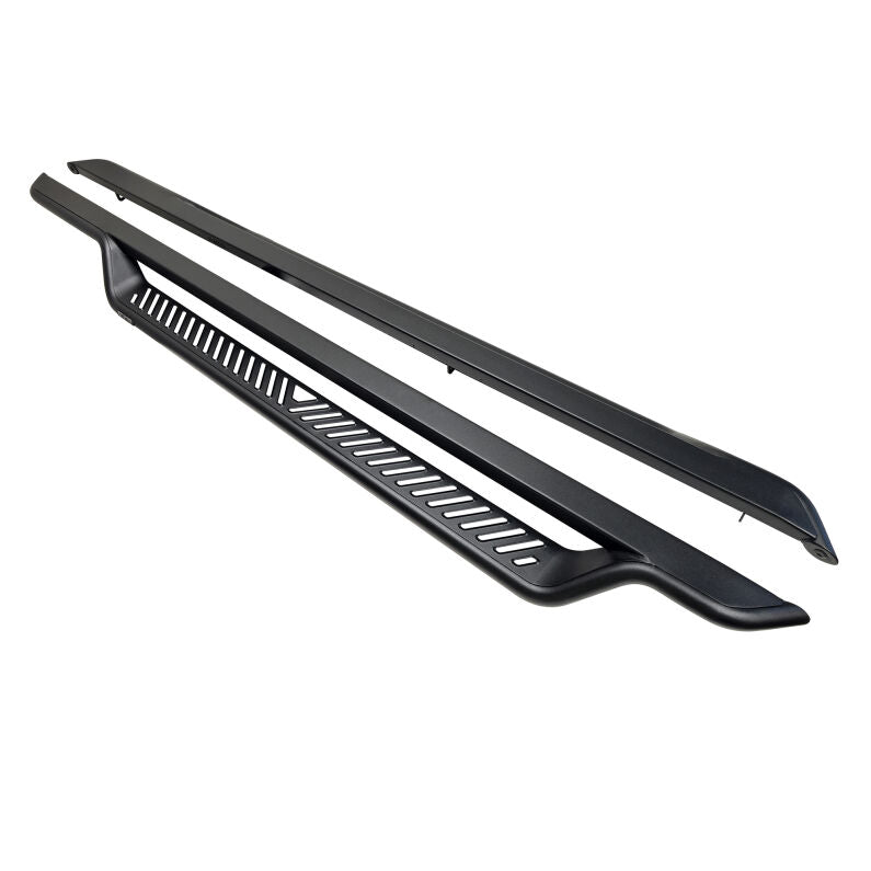Westin 20-43255 Outlaw Drop Running Boards for 2007-2021 Toyota Tundra CrewMax Cab Textured Black