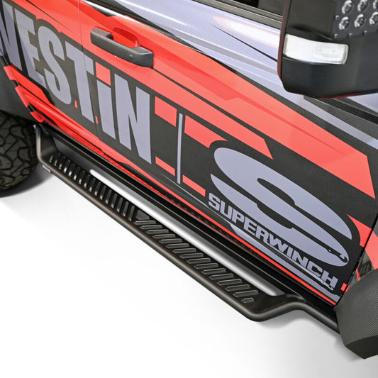 Westin 20-44195 Outlaw Drop Running Boards for 2021-2026 Ford Bronco 4-Door Textured Black