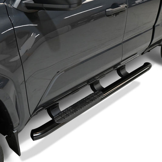 Westin 21-22795 PRO TRAXX 4 Oval Nerf Step Bars for 2024-2026 Toyota Tacoma XtraCab Black