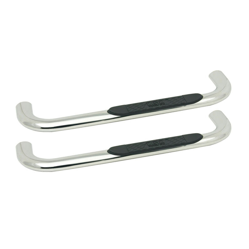Westin 21-3920 Platinum 4 Oval Nerf Step Bars for 2015-2026 Ford F-150 Regular Cab Stainless Steel