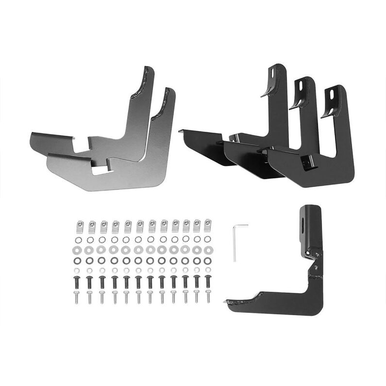 Westin 21-51335 PRO TRAXX 5 Oval Nerf Step Bars for 1999-2016 Ford F-250 / F-350 / F-450 / F-550 Crew Cab Black