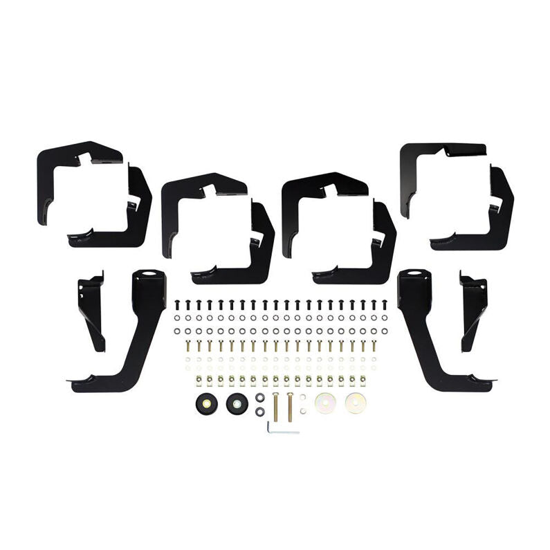 Westin 21-534615 PRO TRAXX 5 Wheel to Wheel Oval Nerf Step Bars for 2015-2020 Ford F-150 SuperCab Black