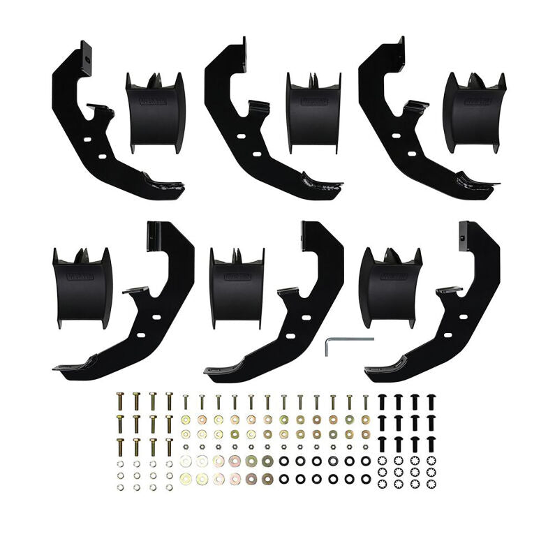 Westin 21-54125 PRO TRAXX 5 Nerf Bars for 2019-2026 Chevrolet Silverado / GMC Sierra 1500 Double Cab