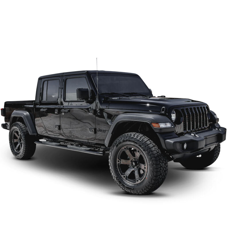 Westin 21-54165 PRO TRAXX 5 Wheel to Wheel Oval Nerf Step Bars for 2020-2026 Jeep Gladiator Black