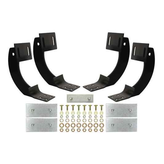Westin 22-1045 Premier Oval Nerf Bar Mount Kit for 1997-2004 Ford F-150/F-250 Black