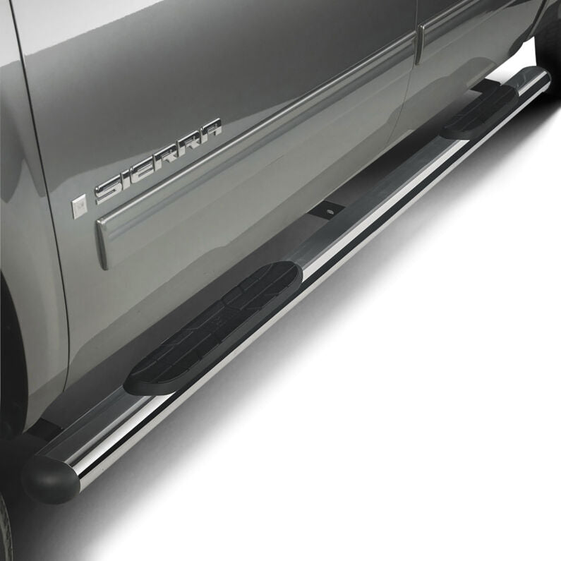 Westin 22-5040 Premier 4 Oval Nerf Step Bars 91 in Stainless Steel