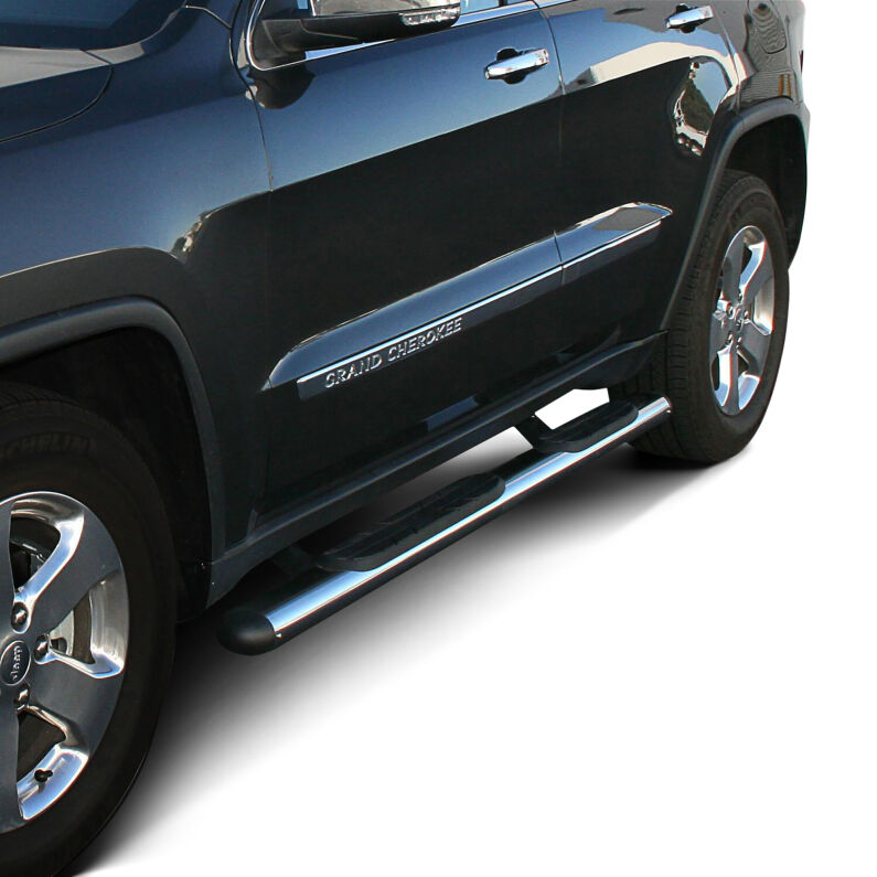 Westin 22-5050 Premier 4 Oval Nerf Step Bars 72 in Stainless Steel