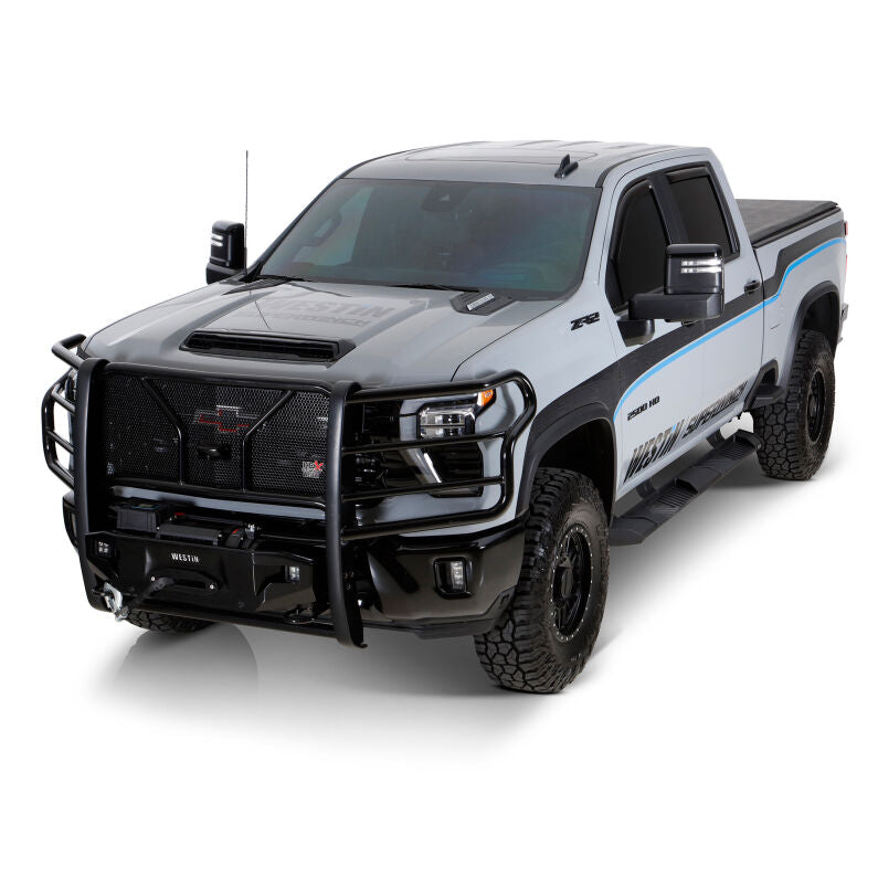 Westin 24-64765 AT6 Running Boards for 2019-2026 Chevrolet/GMC Silverado/Sierra 1500 Crew Cab Black