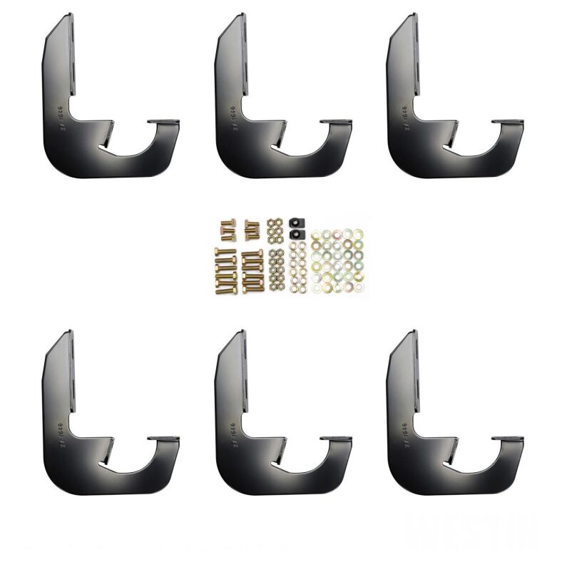 Westin 27-1545 Running Board Mount Kit for 2004-2009 Dodge/Chrysler Durango Black
